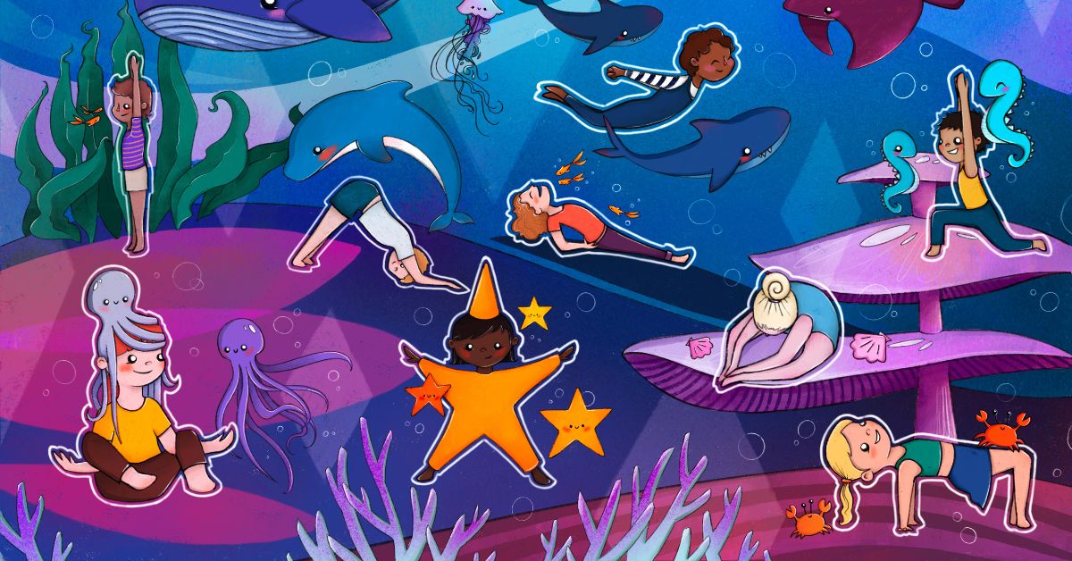 Oefeningen kinderyoga dieren: 2 houdingen die kinderen kalmeren