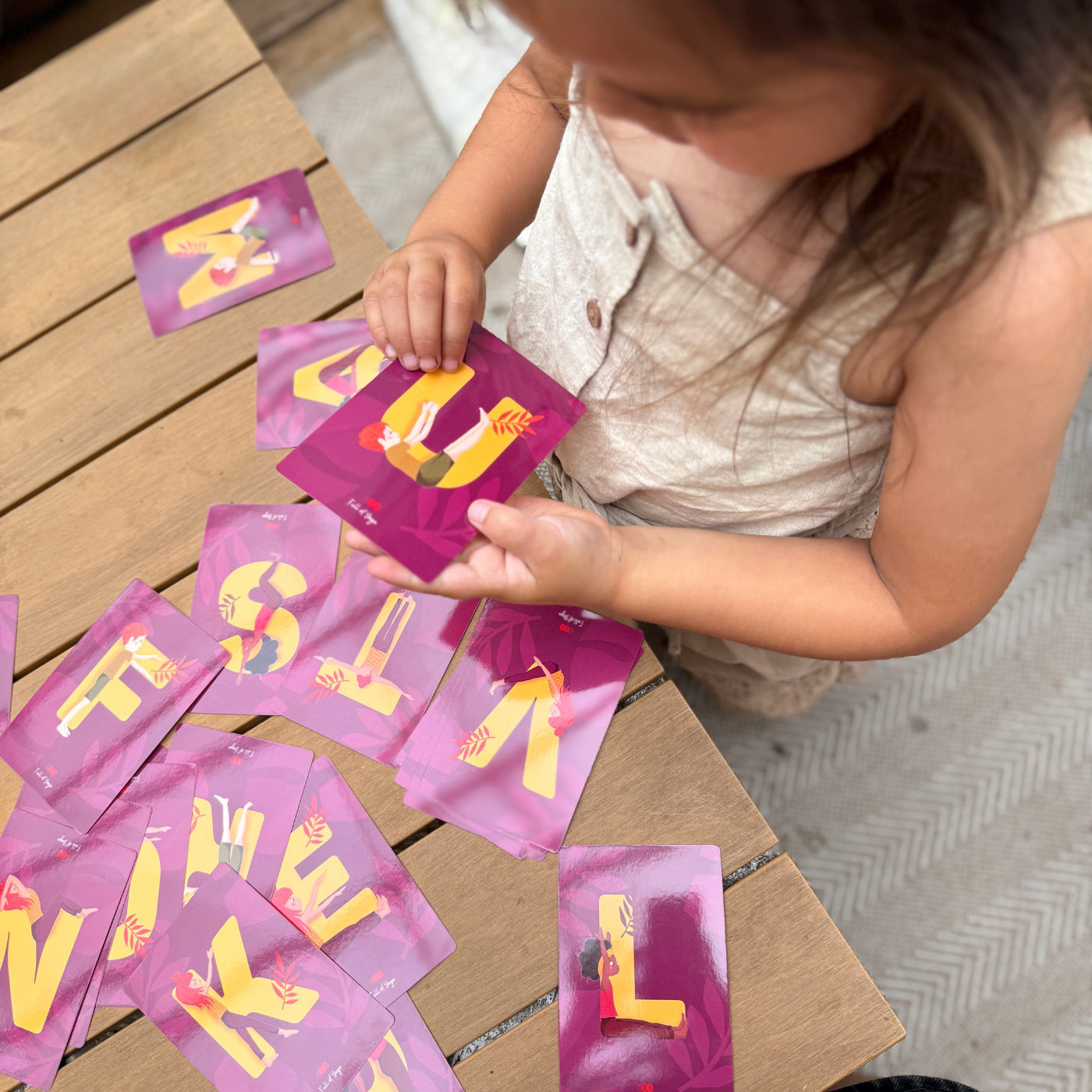 Yoga ABC Kaartenset – Bewegend Leren met het Alfabet