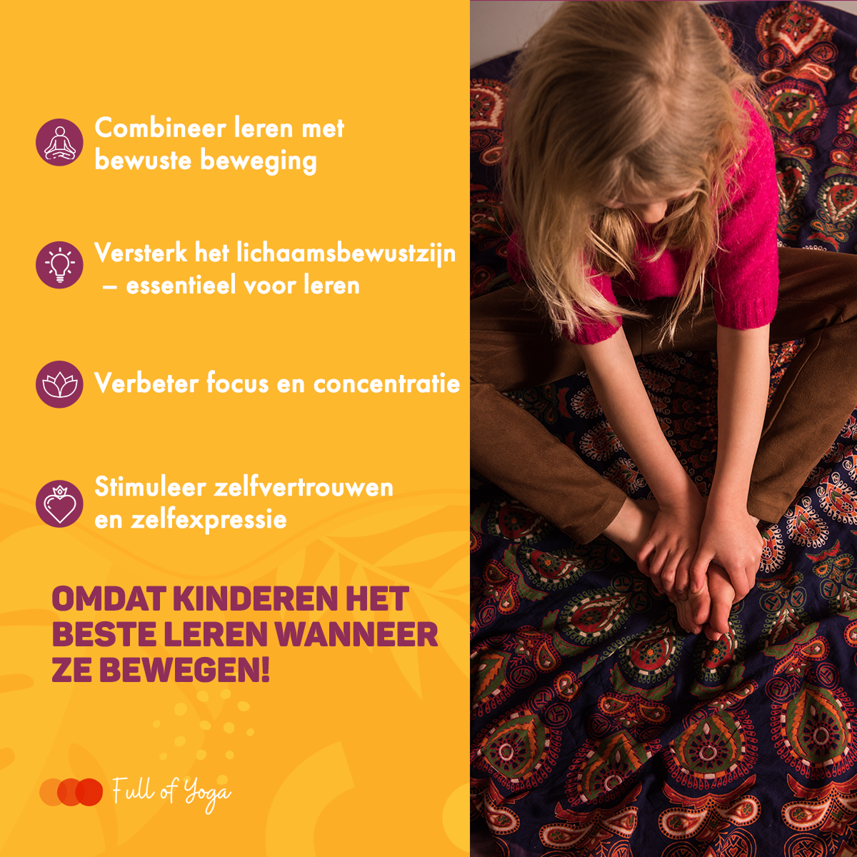 Yoga ABC Kaartenset – Bewegend Leren met het Alfabet