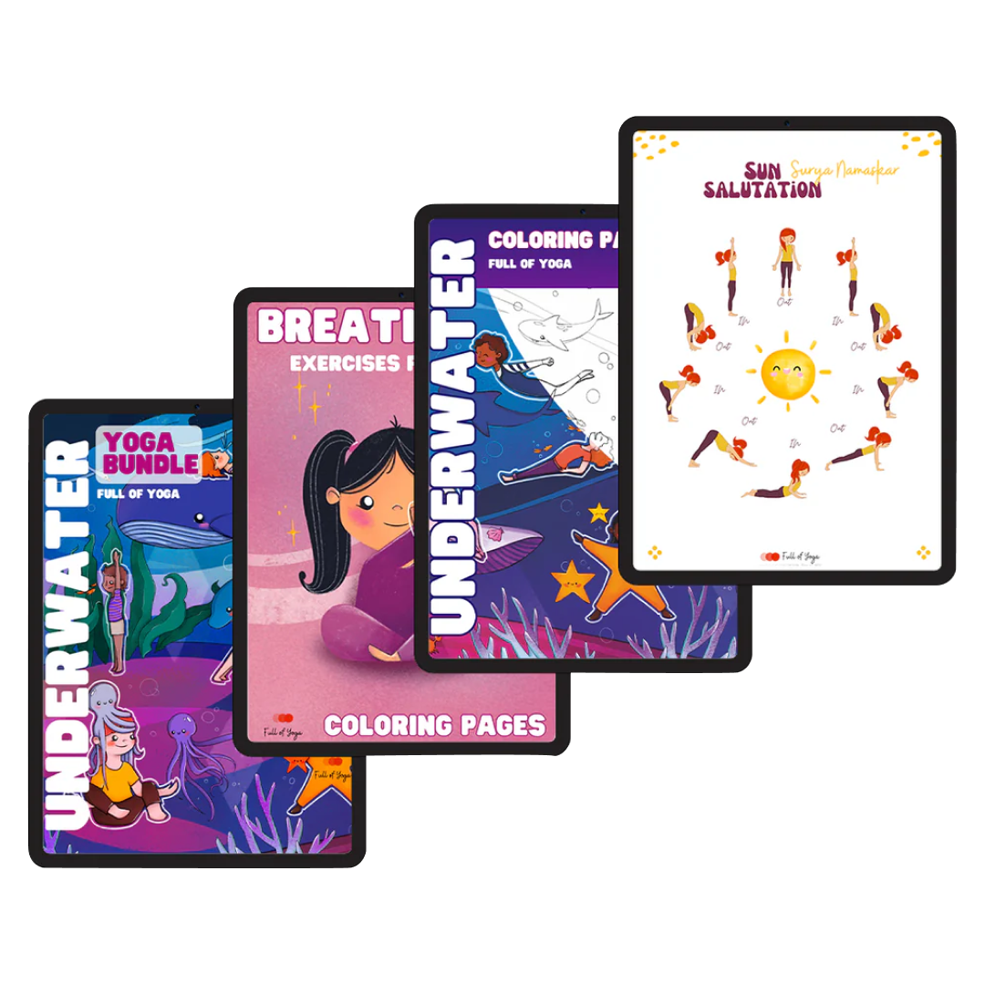 Complete Yoga Bundel voor Kinderen | Voor Thuis & In de Klas Full of yoga