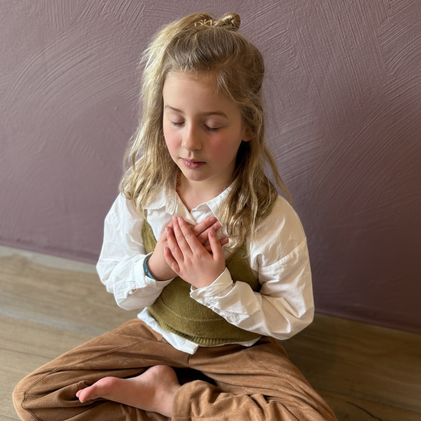 oefening uit de family yoga kaartenset