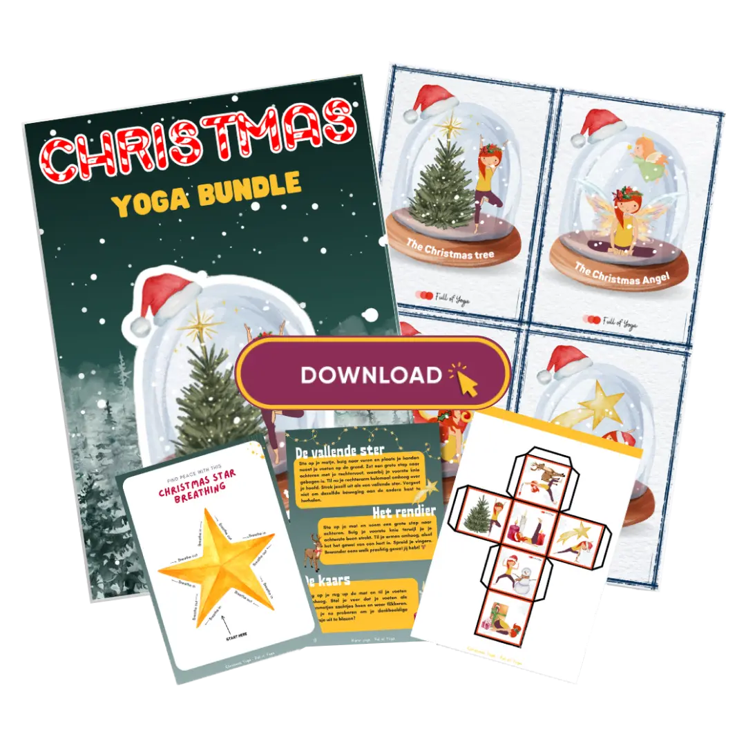 Kerst Yoga Digitale Bundel Full of yoga