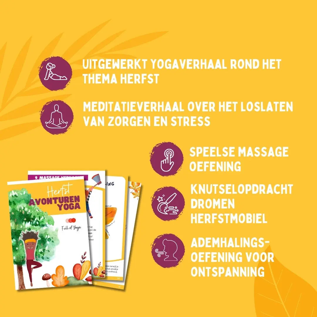 Herfst Yoga Digitale Bundel Full of yoga