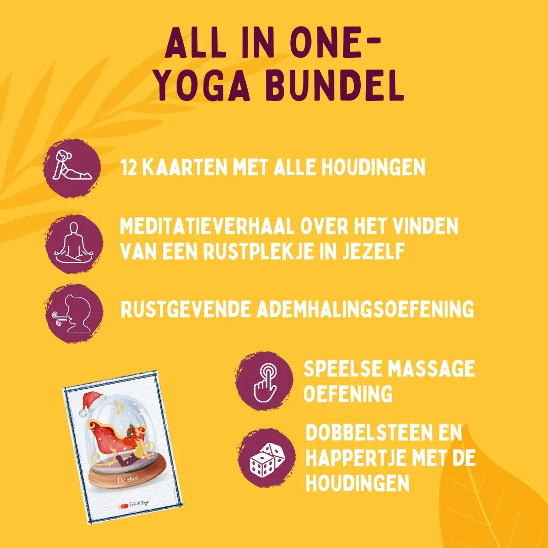 Kerst Yoga Digitale Bundel Full of yoga