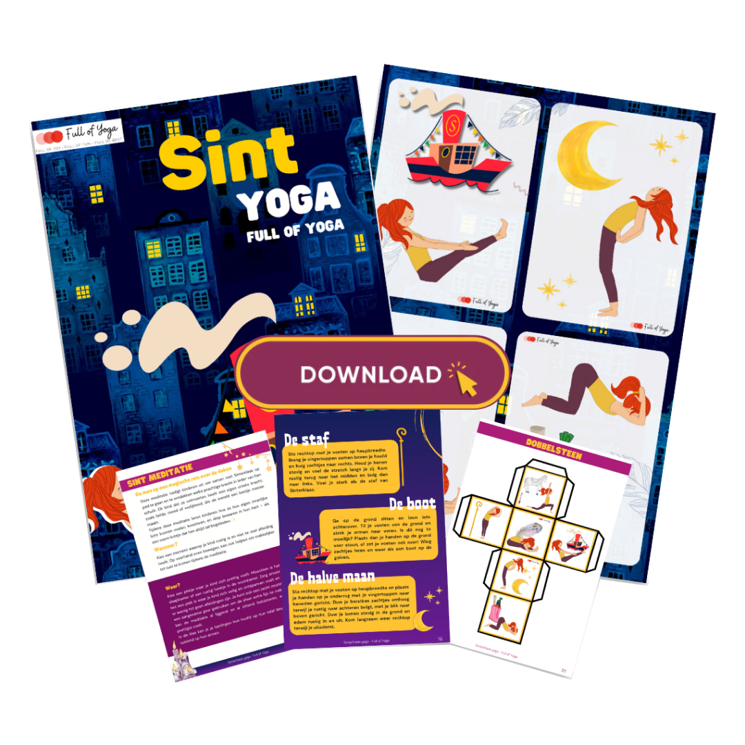 Sinterklaas Yoga Digitale Bundel Full of yoga