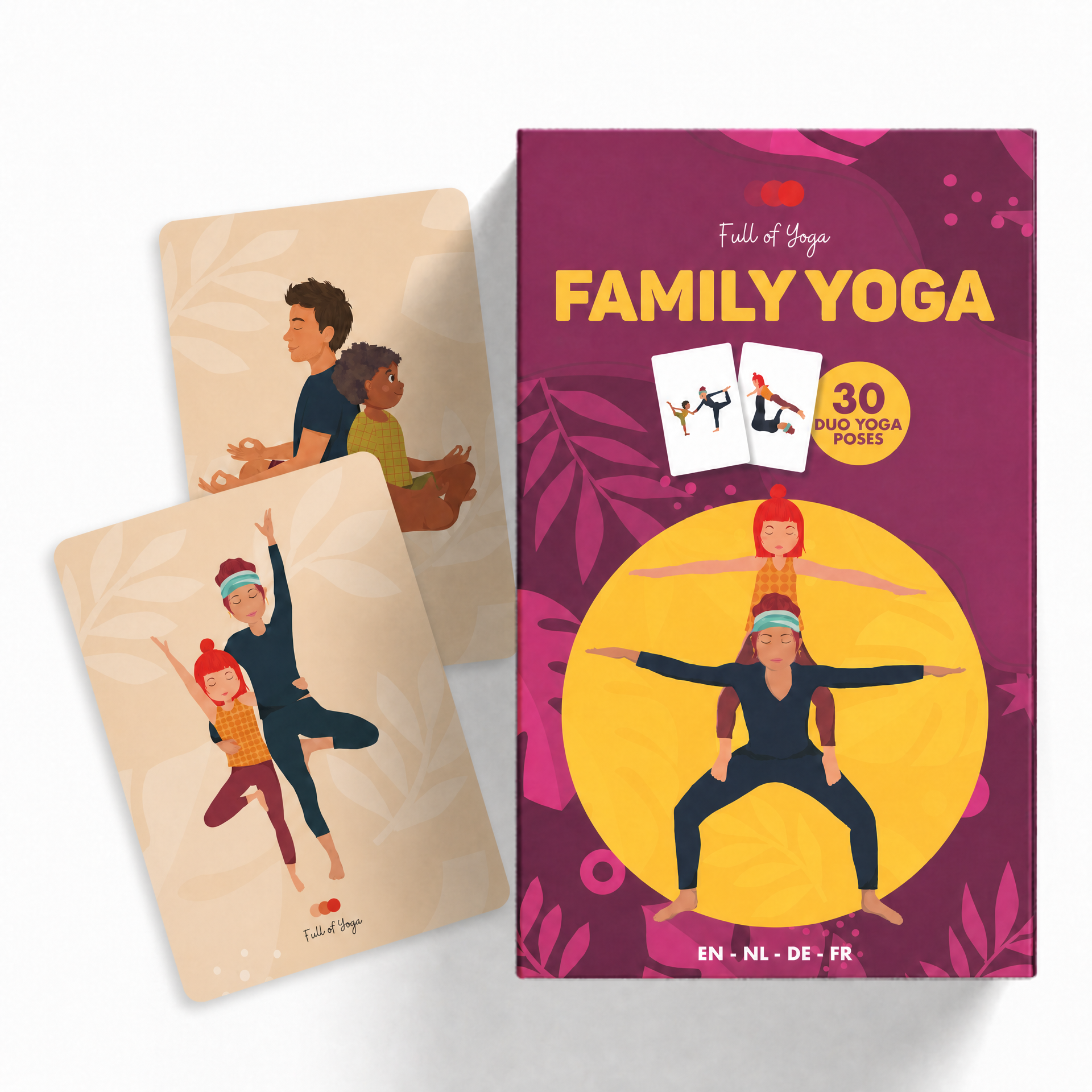 Family Yoga Card Set