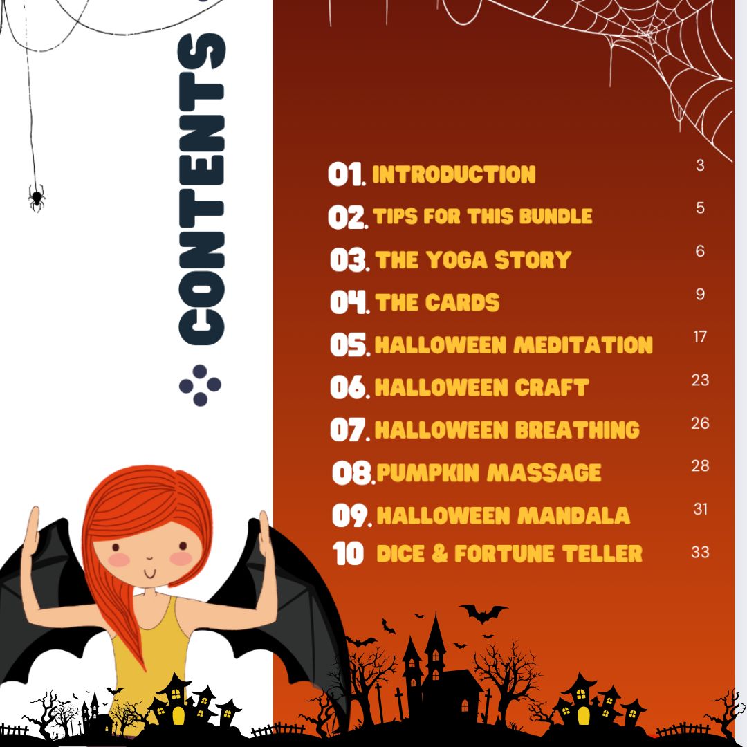 Halloween Yoga en Meditatiebundel | Digitaal