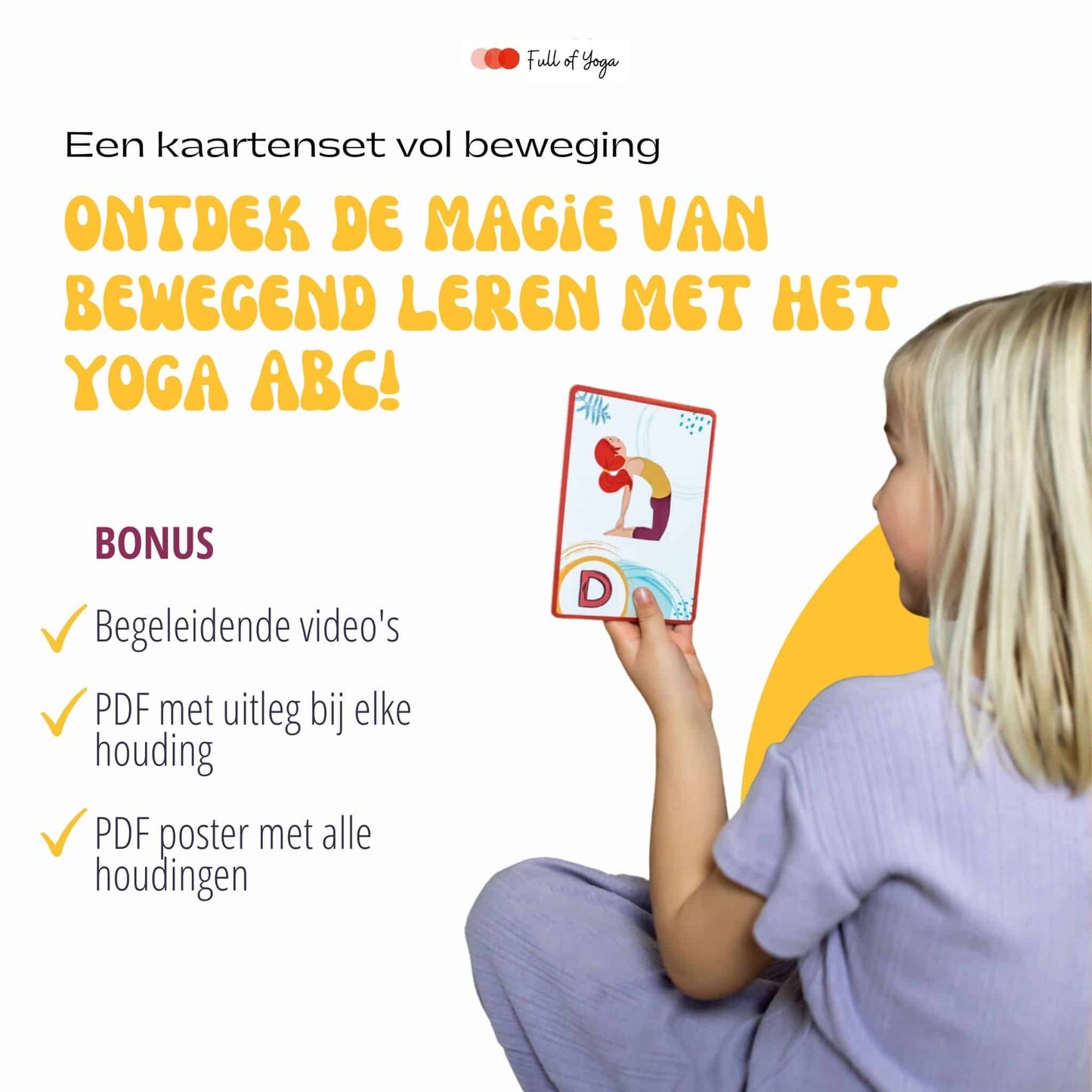 Card set yoga ABC