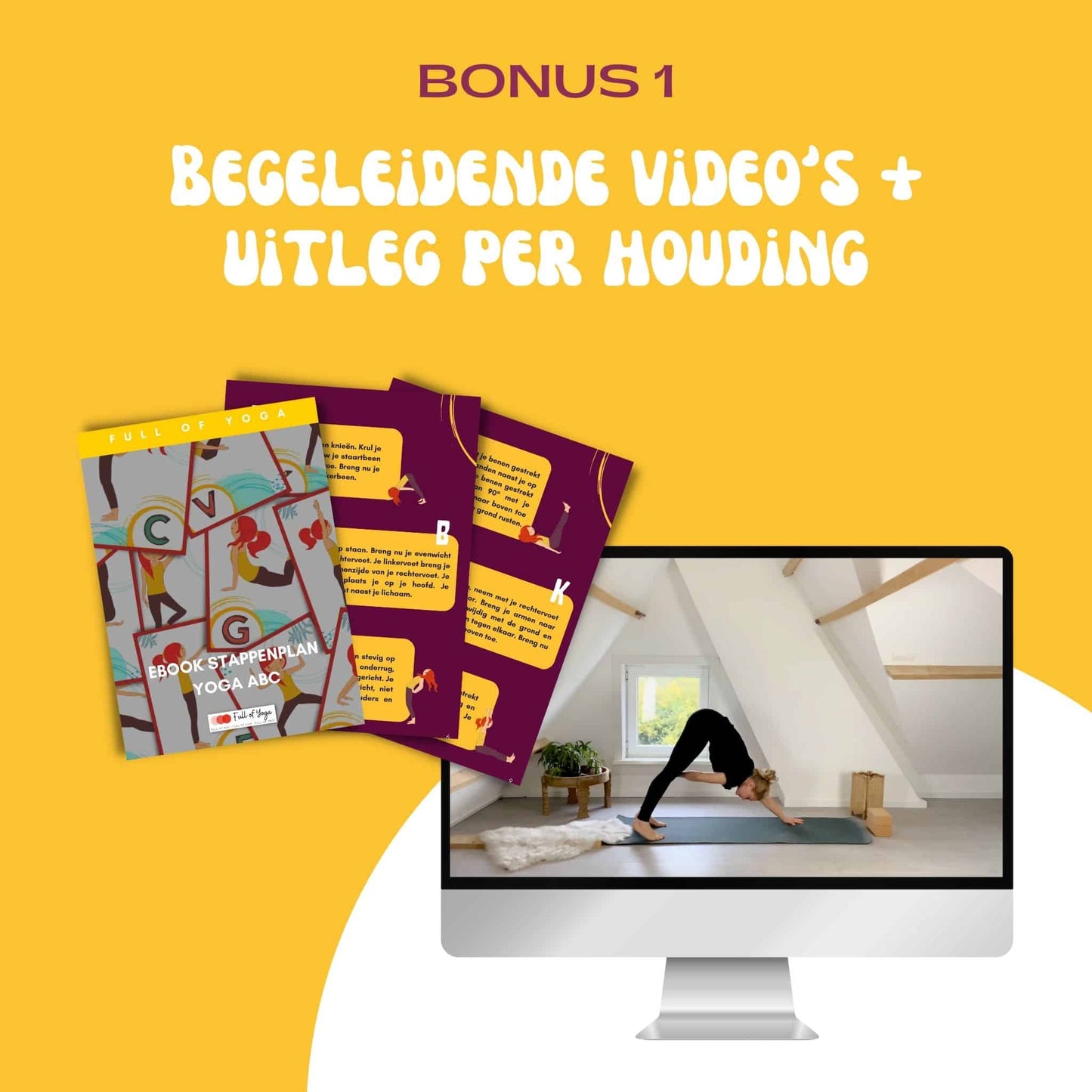 Card set yoga ABC