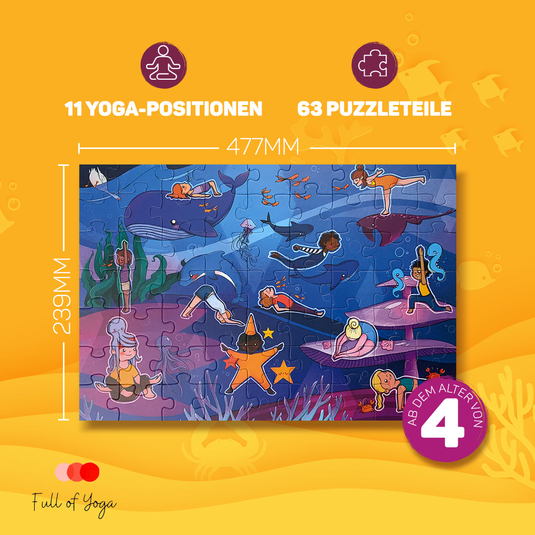 Yoga-Abenteuer-Puzzle | Yoga spielerisch lernen