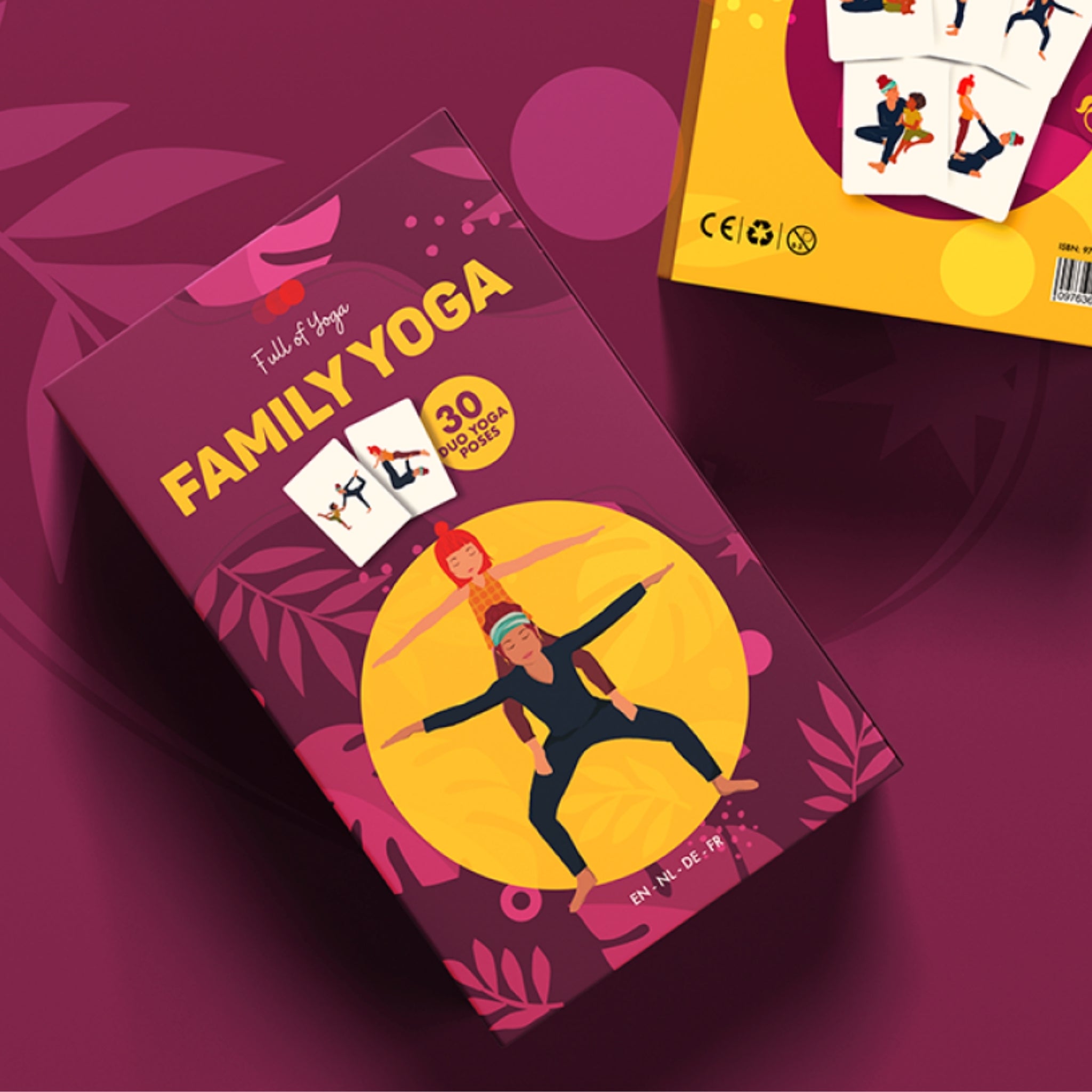 Gemeinsames Yoga-Kartenset - Familienyoga