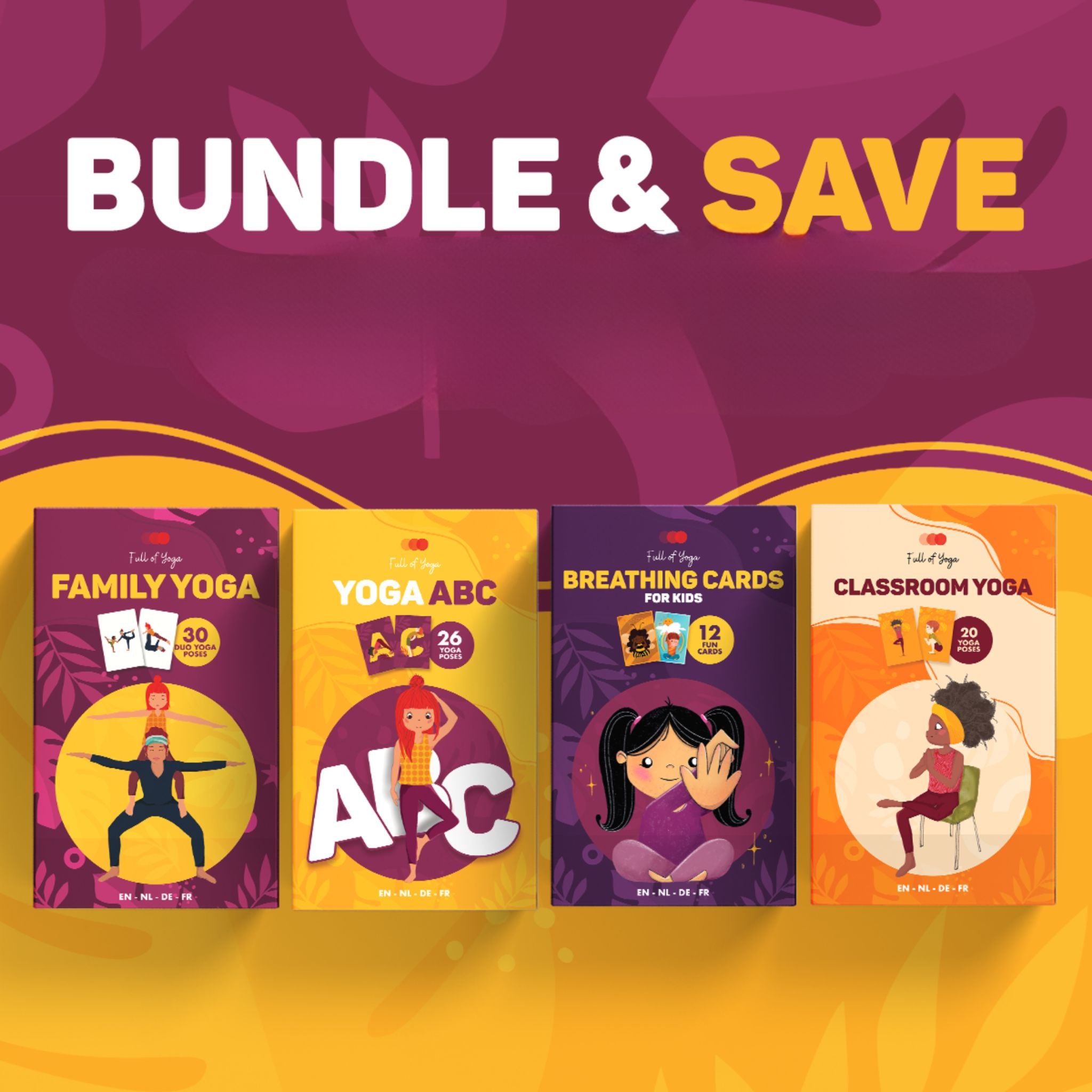 Family Yoga Card Set