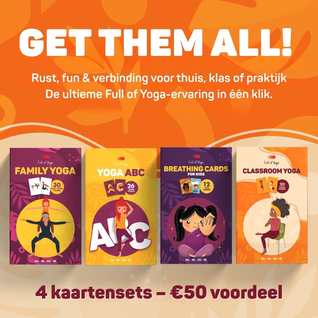 Familie Yoga Kaartenset – Samen Ontspannen & Verbinden